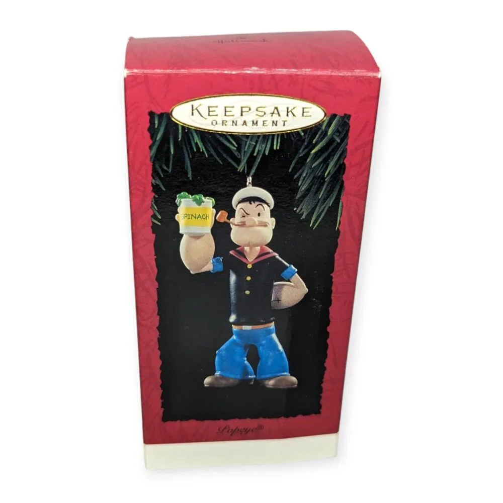 Vintage 1994 Hallmark Keepsake Ornament Popeye